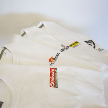 Dema Pubblicità-T-shirt bianche Dema Pubblicità-T-shirt bianche