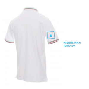 Dema Pubblicità-Polo Italia bianca