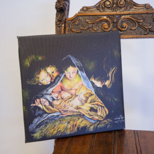 Dema Pubblicità-Maria e Gesù Bambino